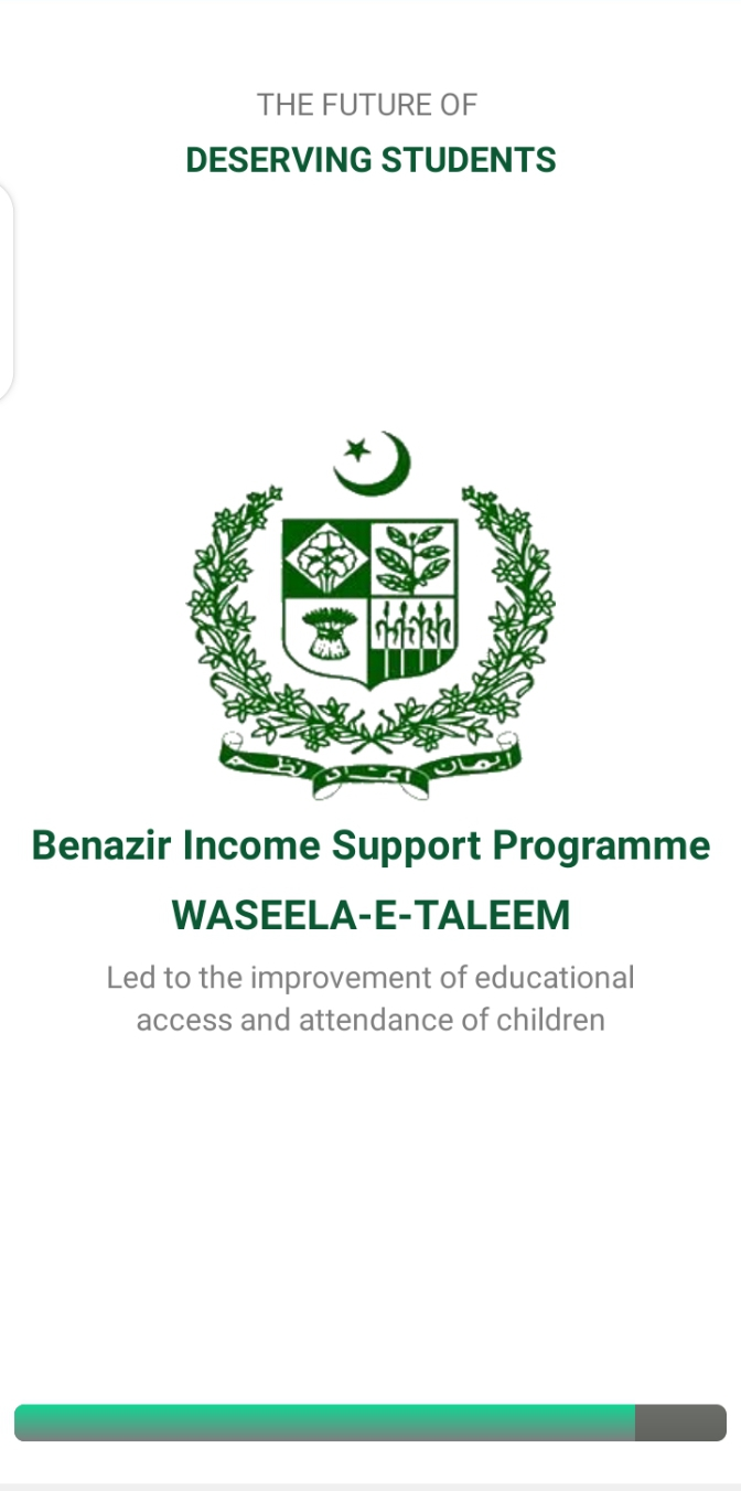 Benazir Taleemi Wazaif Program Registration New Method